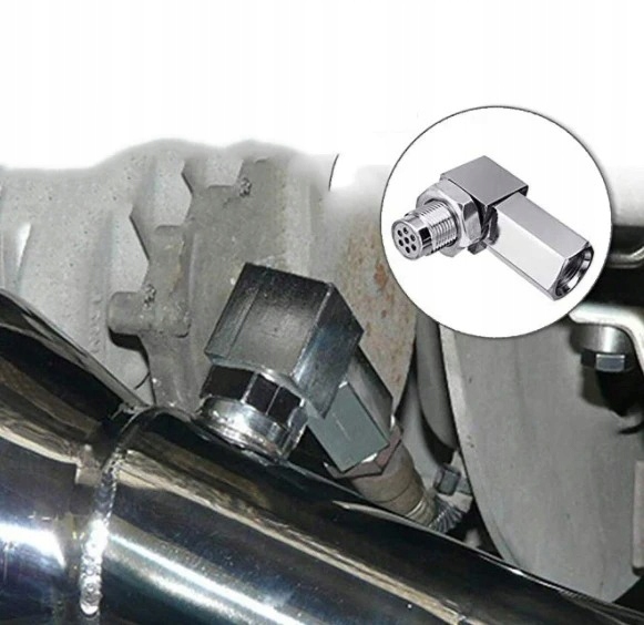 ÉMULATEUR SONDES LAMBDA GASKER 90° ACIER INOXYDABLE M18X1,5