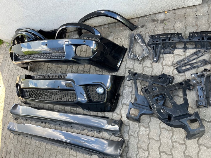 BMW X5 E70 LCI LIFT KIT ENSEMBLE PARE-CHOCS SEUILS 475 BLACKSAPPHIRE