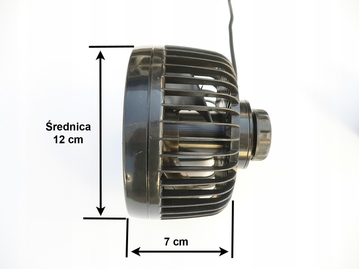 VENTILADOR VENTILADOR AUTO 12V 12CM 4,5