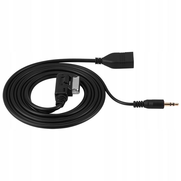 CAR AUDIO AUX CABLE ADAPTERA USB PARA MERCEDES GASOLINA 