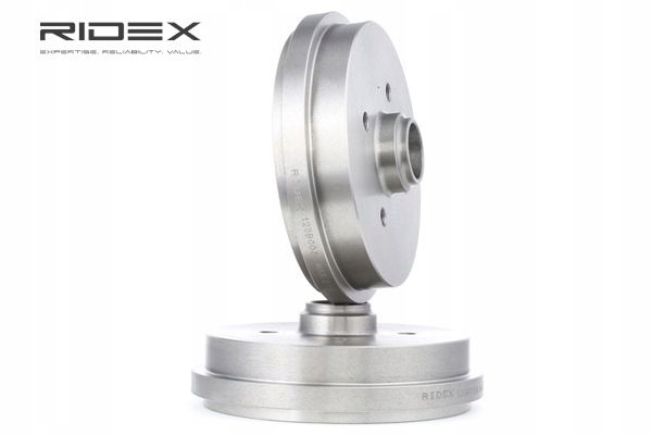 2 CV RIDEX 123B0036 TAMBOUR DE FREIN ARRIÈRE VERS VW GOLF II (19E, 1G1) POLO (6N2)