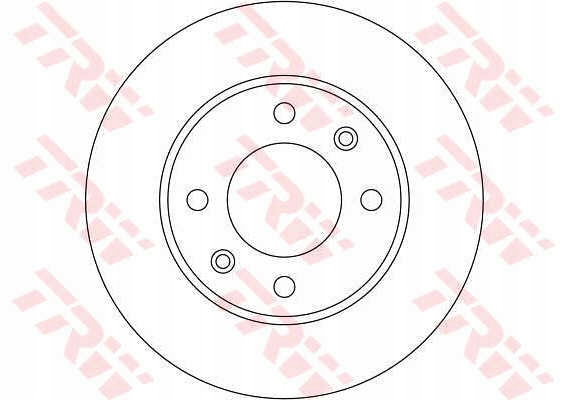 DISCOS ZAPATAS PARTE TRASERA TRW PEUGEOT 307 BREAK 