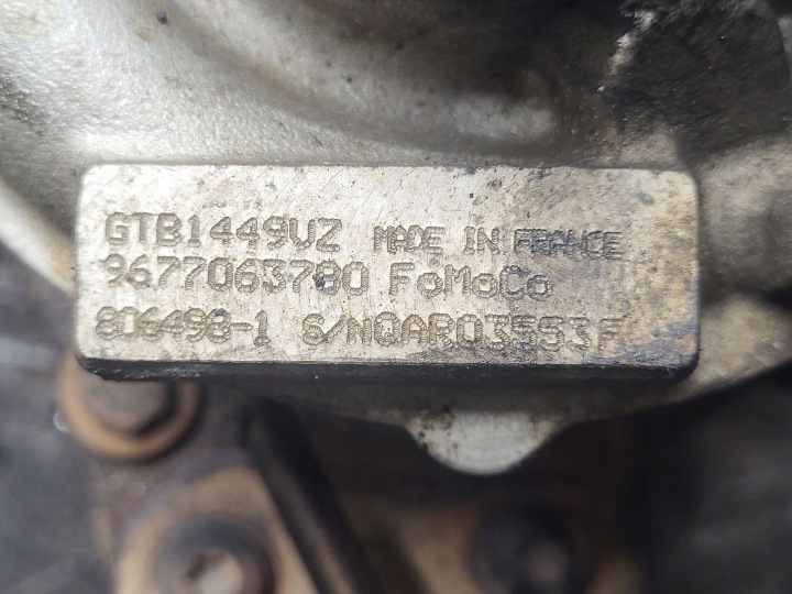 2013 FORD MONDEO MK IV TURBO 9677063780