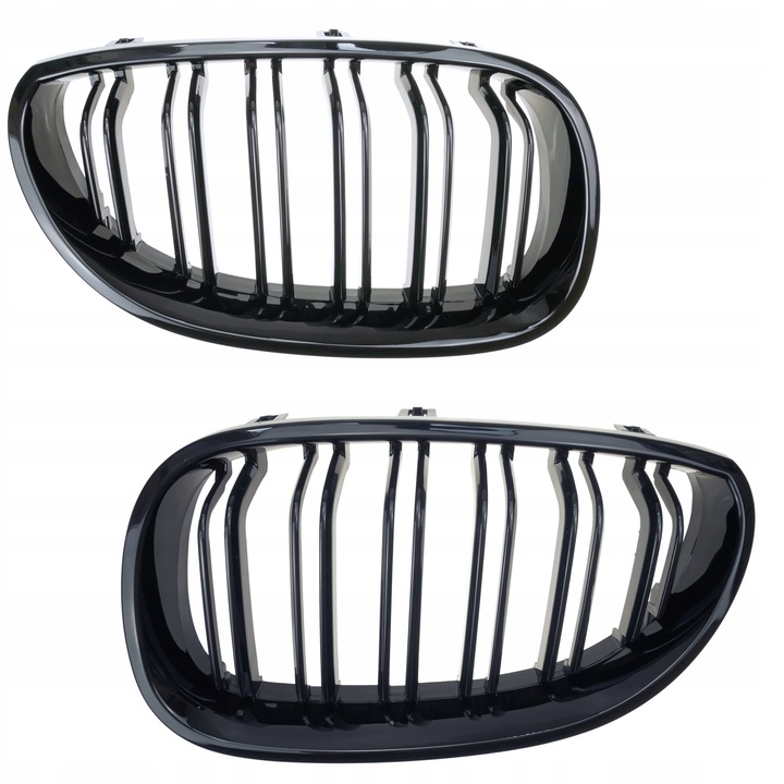 REJILLAS REJILLA REJILLA DE RADIADOR NEGRO LUSTRE PARA BMW E60 E61 M5 