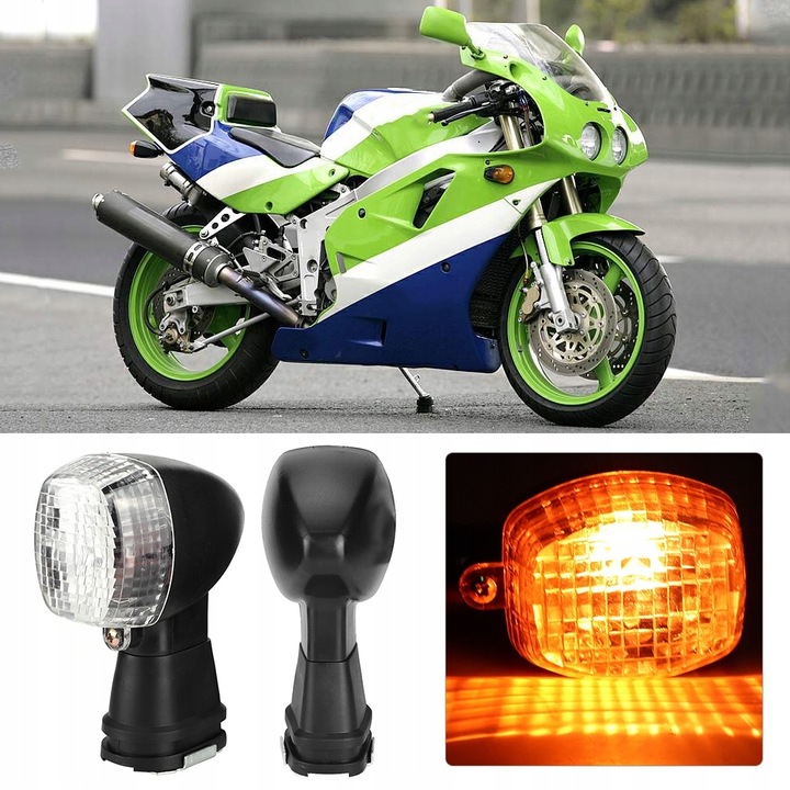 MOTORCYCLE DIODO LUMINOSO LED TURN SIGNALS FIT KAWASAKI 