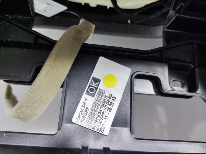 PLANCHE CONSOLE COUSSIN COUSSINS AIRBAG COURROIES RENAULT CLIO V 2019-2024