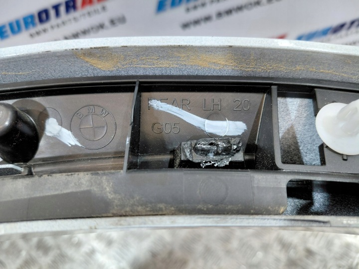 BMW X5 G05 MOULURE PASSAGE DE ROUE ARRIÈRE GAUCHE MODULE ALPINWEISS 3 (300) 8069291