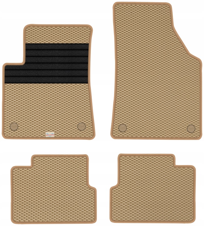 JEEP CHEROKEE V KL 2013- ALFOMBRILLAS GOMA PARA COCHE EVA 