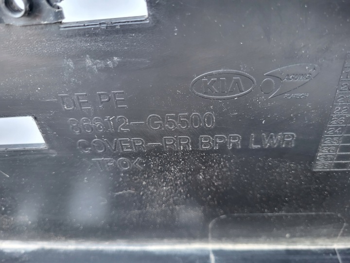 PARE-CHOCS ARRIÈRE KIA NIRO 86612-G5500