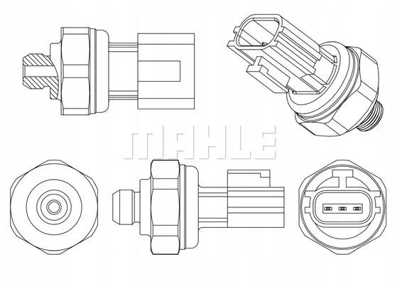 BEHR MAHLE SENSOR PRESIÓN DE ACONDICIONADOR HYUNDAI I20 1.4 