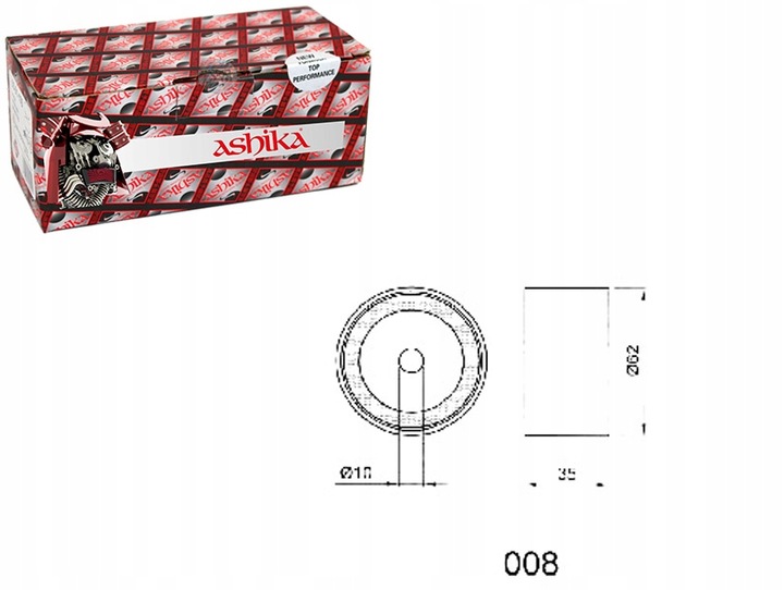 TENSOR CORREA (ELEMENT NAPINAJACY) ASHIKA 45-00-0 