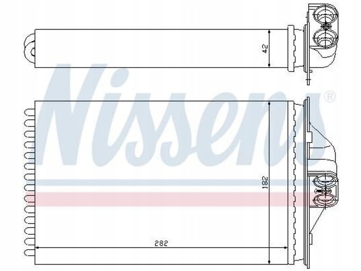 CALENTADOR NISSENS 70975 