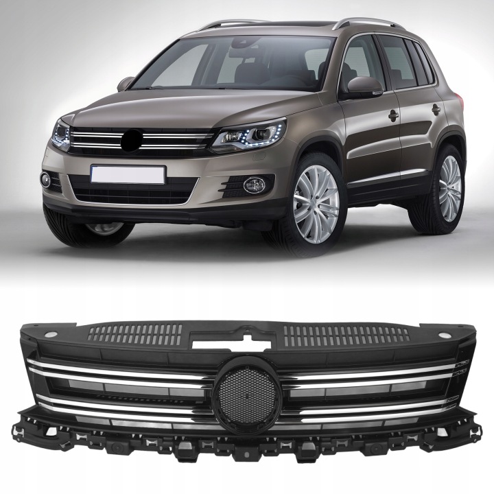 CALANDRE PARE-CHOCS GRILLE 5N0853651J9B9 5N0853651H 5N0853651H9B9 VERS 5N RESTYLAGE