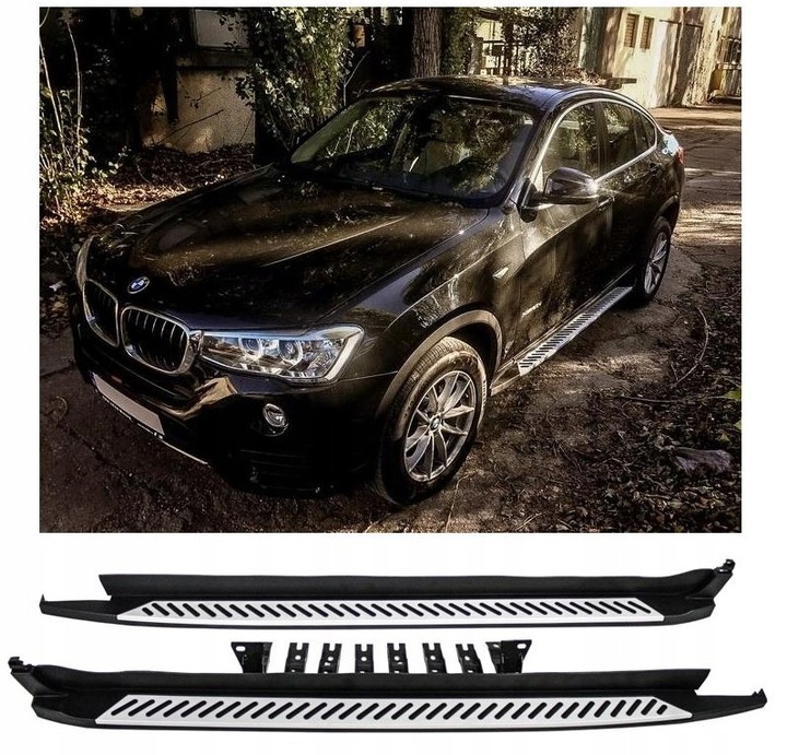 ESCALONES PARA UMBRALES BMW X4 F26 2014- NUEVO JUEGO 