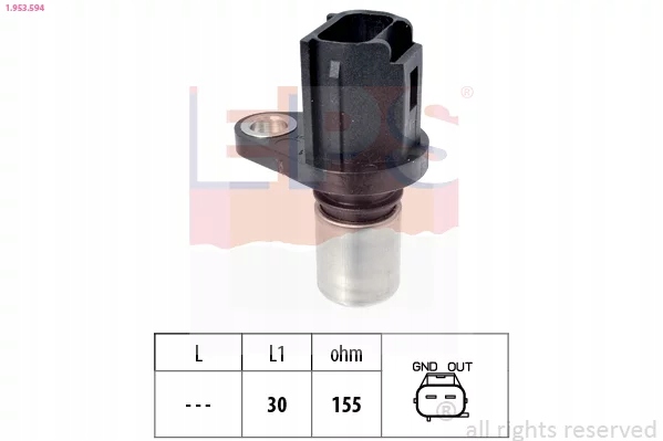 1-953-594 SENSOR POSICIÓN DE EJE KORB. VOLVO 