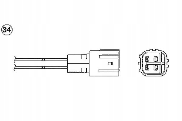 DE SONDE LAMBDA NGK 8946502040 258005240 258005241 photo 2 - milautoparts-fr.ukrlive.com