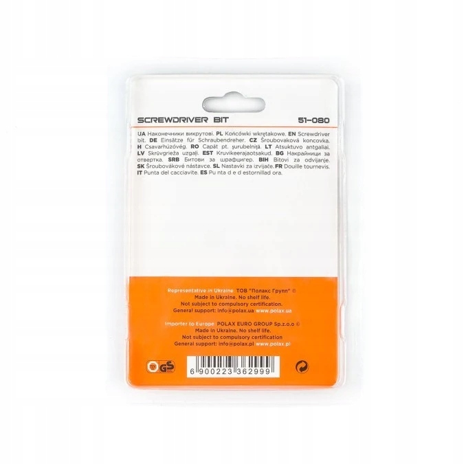 BITY 50 MM PZ1 1/4IQUOT10 PCS (51-080)