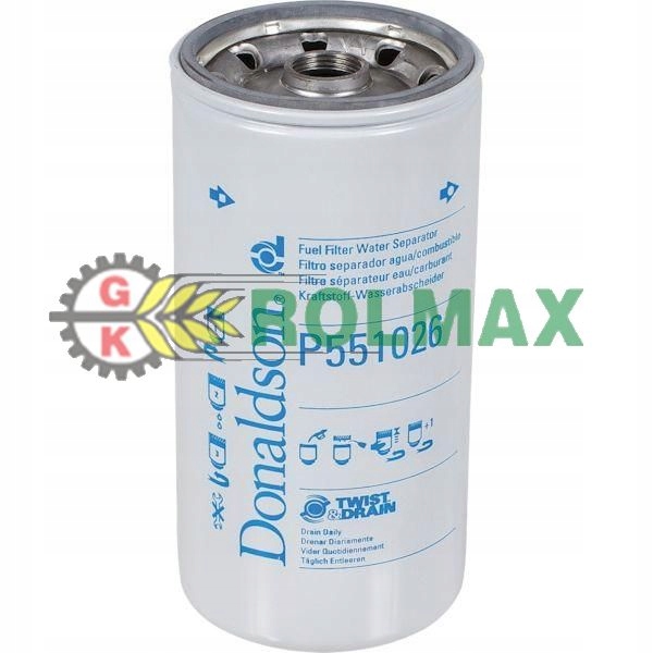 FILTRE CARBURANTS DONALDSON ARRÊT P551026
