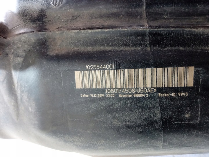 BMW 1 F40 1.5B RÉSERVOIR RÉSERVOIR CARBURANTS 7465135