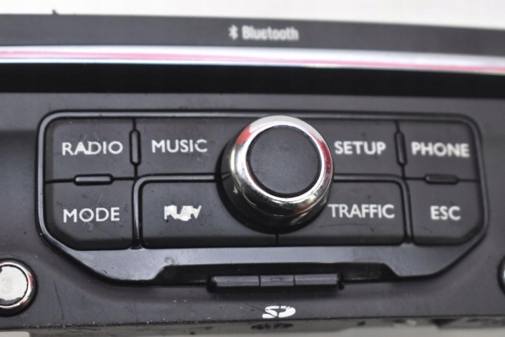 RADIO AUTORADIO CD NAVI 96661984ZD CITROEN C5 II X7 III 08-17