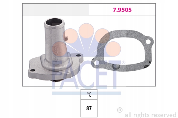 FACET TERMOSTATO MATERIAL DE REFRIGERACIÓN 7.8124 FACET 