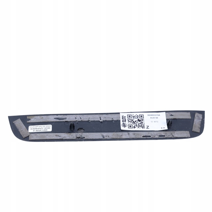 AUDI A4 B8 MOULURE SEUIL PROTECTION SEUIL PORTES GAUCHE ARRIÈRE ARRIÈRE 8K0853375A