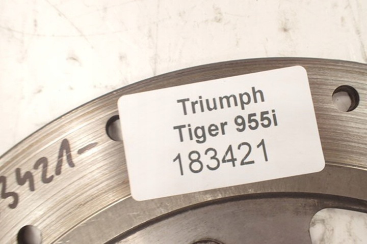 TRIUMPH TIGER 955I DISQUE DE FREIN ARRIÈRE 5,4MM 285MM