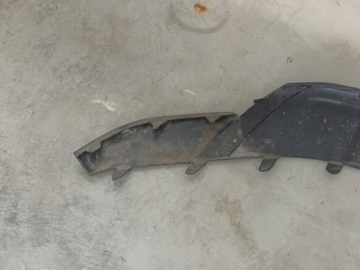 SPOILER SOUS PARE-CHOCS AVANT VW T-ROC LIFT 2GA LÈVRE DOUBLURE R-LINE