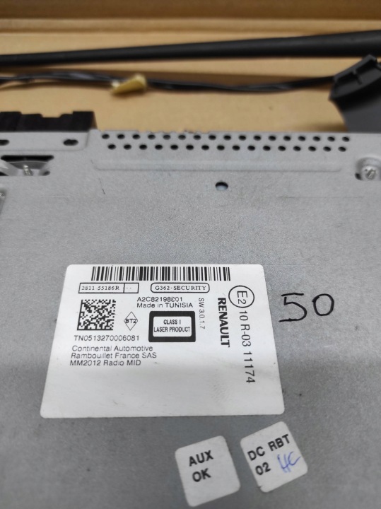 COMPLÈTE NAVIGATION R-LINK RENAULT LAGUNA III 281155186R 259154615R