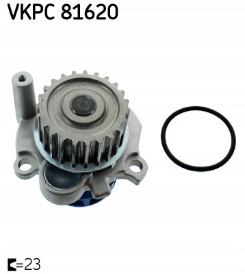 BOMBA DE REFRIGERACIÓN SKF VKPC 81620 