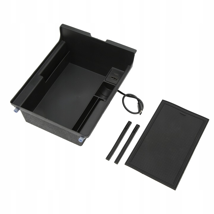 CONSOLE CENTRAL GLOVEBOX TRAY TESLA MODEL 3/Y 