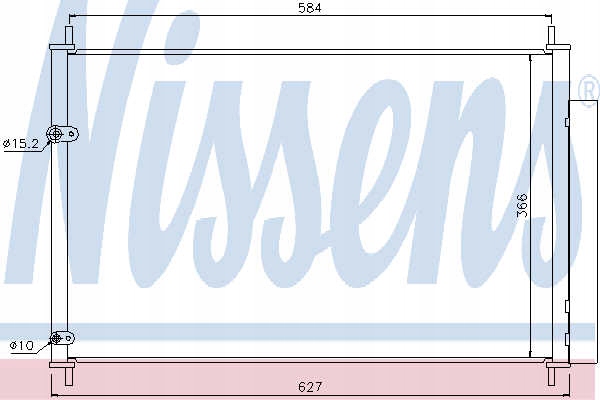 CONDENSADOR NISSENS 940037 