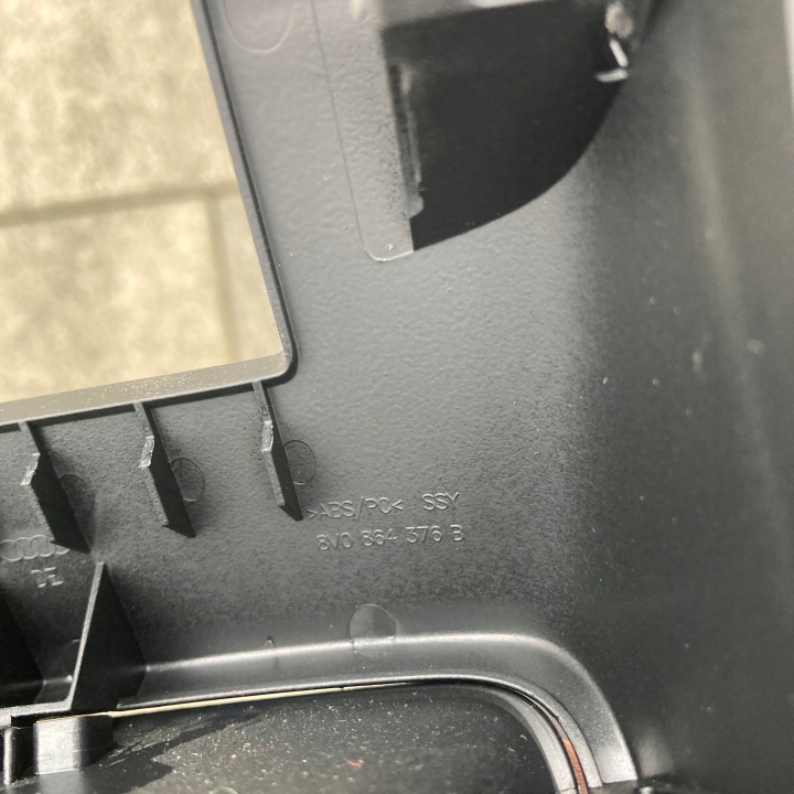 AUDI A3 8V 2012- SB/HB PROTECTION INSERT TUNNELS