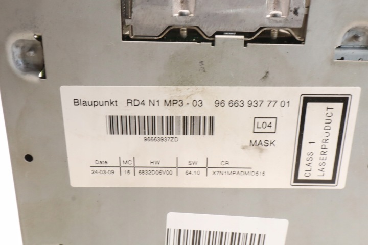 RADIO CITROEN C5 III