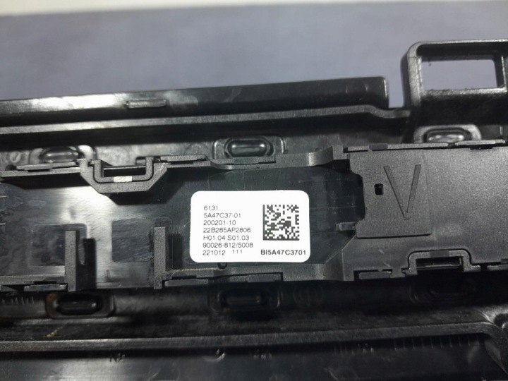 BMW X4 G02 LCI COMMUTATEUR PANNEAU RADIO 5A47C37