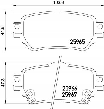 DISCOS 290MM + ZAPATAS PARTE TRASERA NISSAN QASHQAI 2013-2021 