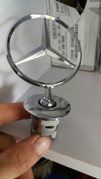 MERCEDES W221 W211 ÉTOILE EMBLÈME INSIGNE