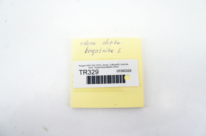 TR329 PEUGEOT 508 II PROTECTION POTEAU GAUCHE ARRIÈRE 9819517877 UNIVERSEL SW