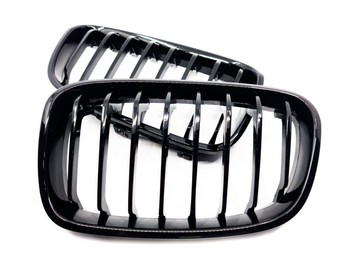 CALANDRE GRILLE GRILLES BMW F20 F21 LCI NOIR BRILLANT PIEKNA