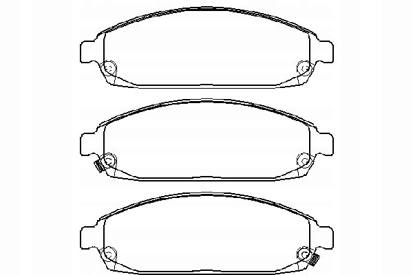 PLAQUETTES FREIN JEEP GRAND CHEROKEE 05- AVANT