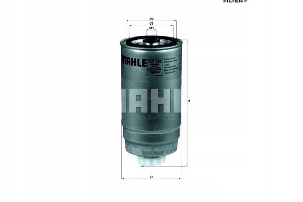 FILTRE CARBURANTS KNECHT/MAHLE TRUCK KC 182 I KNECHT KC 182 FILTRE CARBURANTS