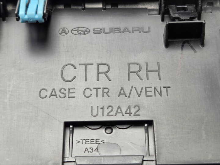 SUBARU OUTBACK V GRILLE CONDUIT D'AIR ADMISSION CONSOLES TABLEAU DE BORD CENTRAL 66110AL00A
