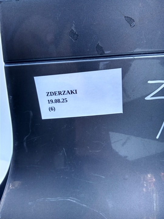 PARE-CHOCS ARRIÈRE ARRIÈRE VOLKSWAGEN TOUAREG 7L6807521D