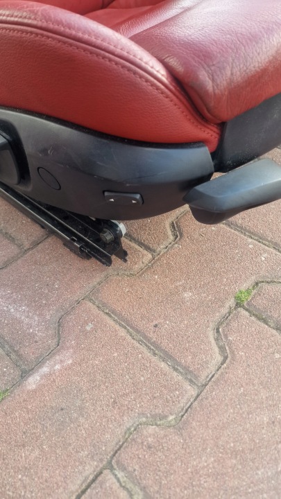 SIÈGE GAUCHE DROIT CUIR ROUGE BMW Z4 E89 COMPLET