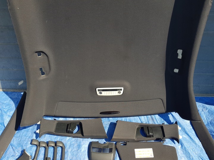 MERCEDES W212 BERLINE AMG NOIRE PAVILLON PLAFOND ENSEMBLE