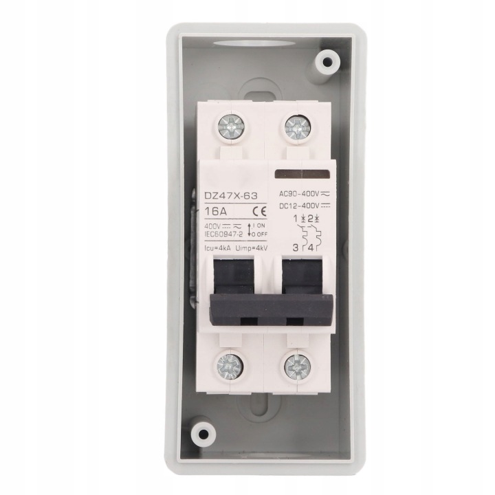 WYACZNIK AUTOMATIQUE 2P 16A IP65 ÉTANCHE WYACZNIK FOTOWOLTAICZNY MG