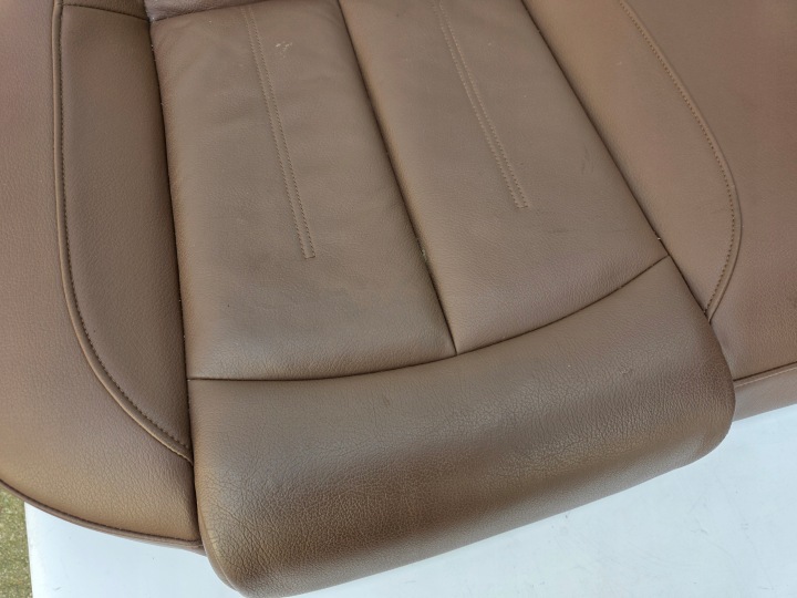 SIÈGE BANQUETTES ARRIÈRE BANQUETTE ARRIÈRE AUDI A6 C7 4G MARRON BRONZE CUIR CUIR AVEC CHAUFFAGE