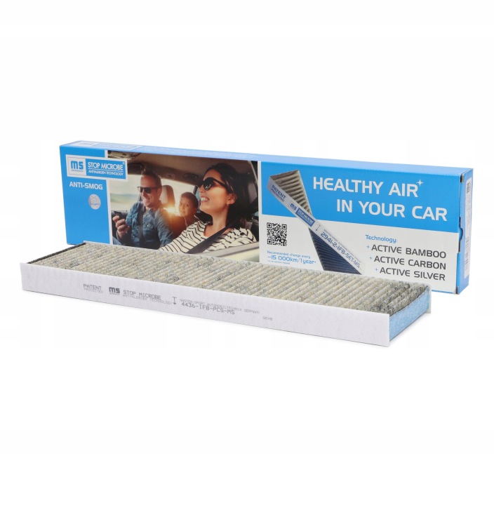 FILTRE BERLINE MINI (R55 R56 R57 R58 R59 R60 R61) ANTI-SMOG STOP-MICROBE
