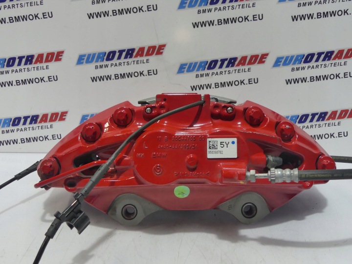 BMW X3M F97 X4M F98 ÉTRIERS DISQUES PLAQUETTES FREIN ENSEMBLE ROUGES 9108KM