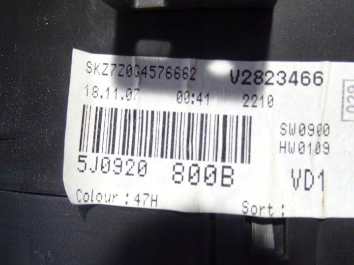 ORDINATEUR COMPTEUR SKODA FABIA II 2 1.2 03E906023B
